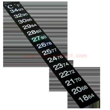 Flat Temperature Thermometer Bar