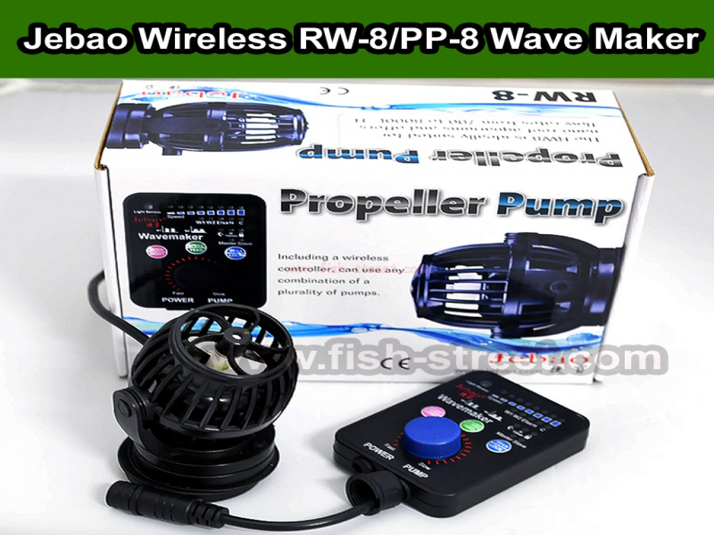 Jebao Wireless RW-8 Wave Maker/ PP-8 Wave Maker